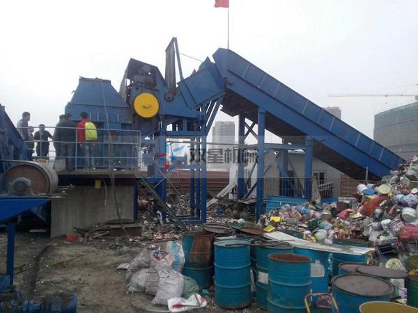 廢鋼破碎機(jī)生產(chǎn)線(xiàn)